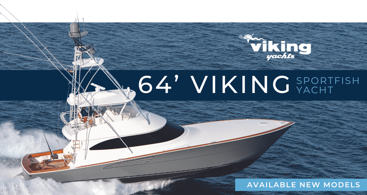 64’ Viking Sportfish Yacht – Available New Models